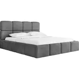 WFL GROUP Tivio 180 x 200 cm Grau