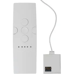 Superrollo Rolladen Fernbedienung UGW Funkset ZB60 für Gurtwickler GW60 weiß einfach nachrüsten