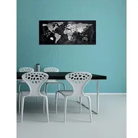Sigel Glas-Magnettafel 130 x 55 cm Schwarz