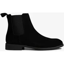 Chelsea -Stiefel - schwarzes Wildleder - Mann - TeeShoppen