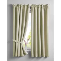 Gardinenbox VORHANG 2er Set »Newyork« HxB 160x140 cm Beige