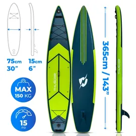 Thunder VISO 365 cm grün