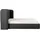 ks home concept Polsterbett 160 x 200 cm H4 Schwarz