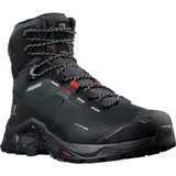 Salomon Herren Trekkingsandale SHOES QUEST WINTER TS CSWP (Black goji/berry Monument),