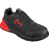 WÜRTH MODYF Sicherheitsschuhe S1P Daily Race in anthrazit rot - Arbeitsschuhe für Herren und Damen - metallfrei & atmungsaktiv - in den Größen 44 - 44 EU