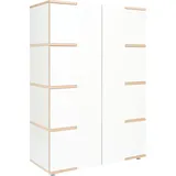 Tojo Mehrzweckschrank stau weiß 100 cm x 145 cm x 40 cm