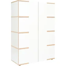 Tojo Mehrzweckschrank stau weiß 100 cm x 145 cm x 40 cm