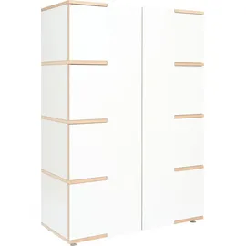 Tojo Mehrzweckschrank stau weiß 100 cm x 145 cm x 40 cm