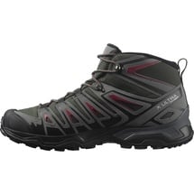 Salomon X Ultra Pioneer Mid Gore-Tex Herren peat/quiet shade/biking red 41 1/3