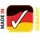 HAN Schubladenbox IMPULS 1013-54 DIN A4/C4 4Fächer offen ws/h.bl
