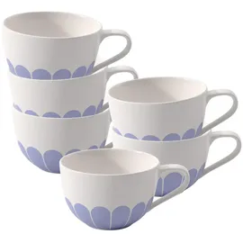 Villeroy & Boch Cappuccinotasse 0,3 l Blau 6 St.