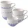 Villeroy & Boch Cappuccinotasse 0,3 l Blau 6 St.