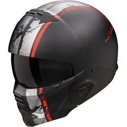 Scorpion EXO-COMBAT II Lord Motorradhelm - mattschwarz-rot - S (55/56)