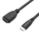 VALUE HDMI Adapterkabel HDMI - HDMI Mini, BU/ST