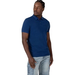 TIMEZONE Poloshirt VINTAGE (1-tlg) aus 100% Baumwolle blau SJeans-direct