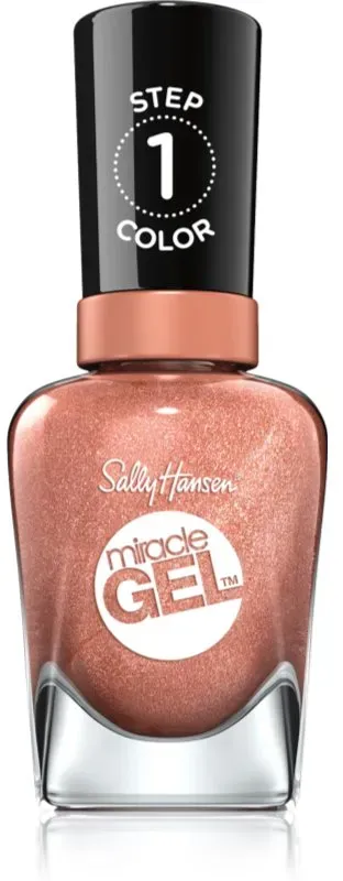 Sally Hansen Miracle GelTM Gel-Lack für Fingernägel - keine UV/LED Lampe erforderlich Farbton 660 Terra-Coppa 14,7 ml