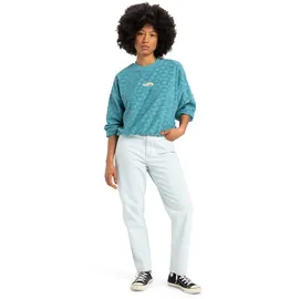 QUIKSILVER Tropic Day Sponge Fleecepullover Blau S