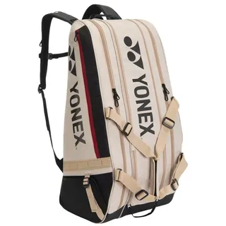 Yonex Gearlogic Racquet (Schlägertasche, 3 Hauptfächer, Schuhfach) 2026 beige