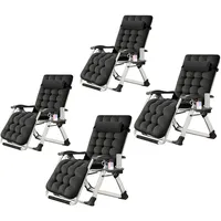 Divit 4er-Set Gartenstuhl klappbar Divit SR11 Liegestuhl Sonnenliege mit