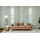 HOMEbasics 800530 Ösen Fertigschal Softy halbtransparent, Farbe:Salbei, Größe:245 x 140 cm, Anzahl:1x, Aufhängung:Ösen