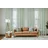 HOMEbasics 800530 Ösen Fertigschal Softy halbtransparent, Farbe:Salbei, Größe:245 x 140 cm, Anzahl:1x, Aufhängung:Ösen