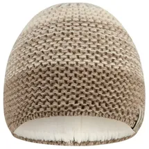 Sterntaler Strickmütze Farbverlauf in beige, – Gr.: 55 cm