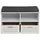 Hti-Living Schuhschrank 71 x 43 x 35 cm weiß / weiß