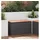 vidaXL Gartenbank 80 x 40 x 43 cm Schwarz