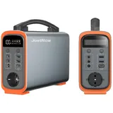 JustNow Powerstation JNG200 240Wh Solar Generator Powerbank LiFePO4 Camping Akku