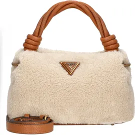 GUESS Handtasche Shaida natural/cognac