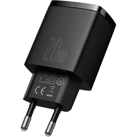 Baseus Cargador Rápido Compacto Baseus Usb USB-C, 20W