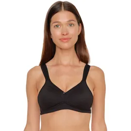 SUSA 2er Pack BH ohne Bügel Topsy Damen, Gr. 85, Cup A, schwarz, Stoff, Obermaterial: 83% Polyester PES. 17% Elasthan EL., BHs