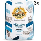 3x Farina Molino Caputo Classica per Pizza Napoli  Pizzamehl Pizza Mehl 5kg