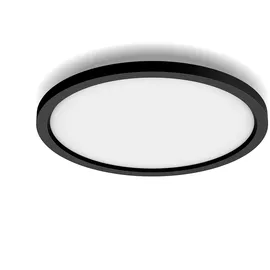 Philips Hue White Ambiance Aurelle Deckenleuchte sw + Dimmschalter • rund