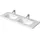 Duravit DuraSquare Doppelwaschtisch 140 x 48 cm (23571400001)
