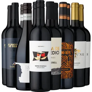 12er-Probierpaket »Rotwein-Favoriten«