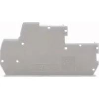 WAGO 870-118 Abschluss- und Trennplatte 100St.