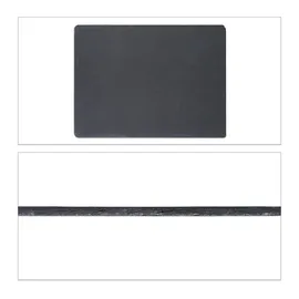 Relaxdays Schieferplatten anthrazit 40,0 x 30,0 cm