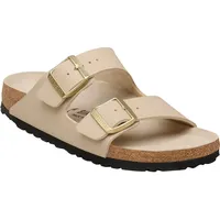 Birkenstock Arizona Birko-Flor schmal triples sandcastle/oyster 42