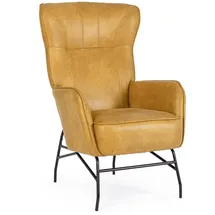 BIZZOTTO Sessel Nasira Kunstleder 0 x 0 x 0 cm Gelb