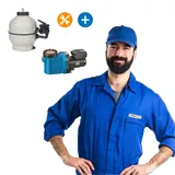 Installation Filtersystem Plus bis 40 km