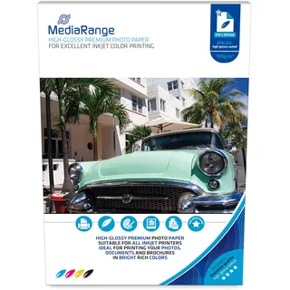 MediaRange Fotopapier A4 180g, 50 Blatt
