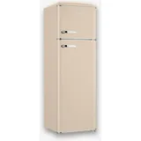 Severin RKG 8985 Retro-Kühl-Gefrierkombination (246 l, 1665 mm hoch, Creme)
