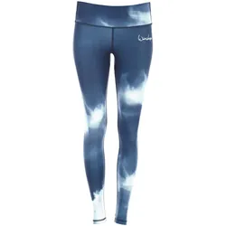 Leggings WINSHAPE "AEL102-Air", Damen, Gr. XS, Normalgrößen, blau (air), 80% Polyester, 20% Elasthan, Hosen, mit leichtem Kompressionseffekt