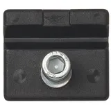 HEBIE Adapterplatte-03405354 Adapterplatte Schwarz Einheitsgröße