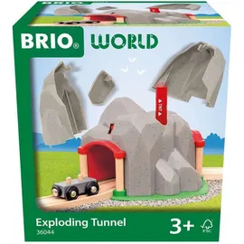 BRIO 63604400 - Tunnel mit Sprengfunktion