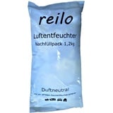 12x 1,2kg reilo Nachfüllpack Raum- Luftentfeuchter Granulat im Vliesbeutel