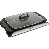 Girmi BQ91 Elektrogrill und Barbecue – 2000W, XL Antihaft-Grillplatten