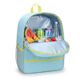 Löwenthal® Kühlrucksack 19L | Kühltasche Rucksack mit Isolierung | Für Strand, Picknick, Festival & Tagesausflug | Leicht, robust & einfach zu reinigen | 32 x 14 x 43 cm | Blau