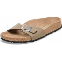 Birkenstock 1026706 Madrid Pantolette Braun (Gray Taupe), Braun, Gr. 40 - Braun - 40